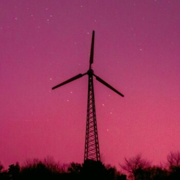 windmill twilight