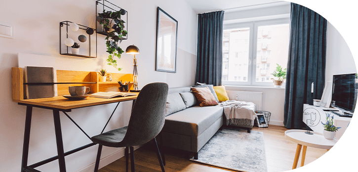 Interior of apartment